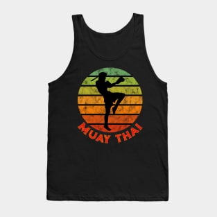 Muay Thai Fighter Kickboxing Boxer Thailand Tank Top